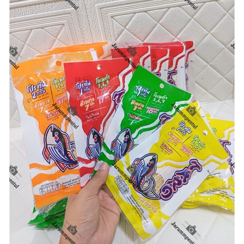 

TARO juhi Fish Snack Thailand Cemilan seafood HALAL//ORI SNACK THAILAND