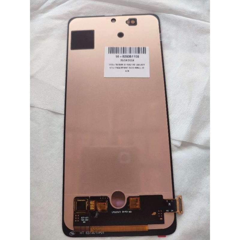 lcd Samsung a71 OLED black smallglass / lcd ts Samsung a715f oled smallglass