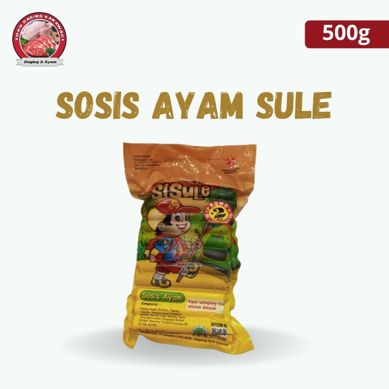 

Sosis Ayam Sule Karawaci - 500gr 22pcs