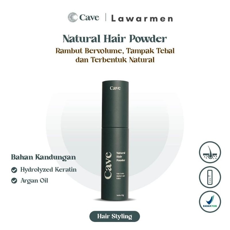 Cave Natural Hair Powder 10g - Cave Hair Powder