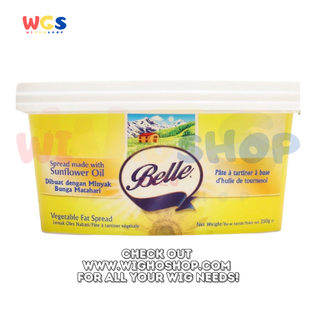 

Belle Margarine Made With Sunflower Oil Vegetable Fat Spread 250g