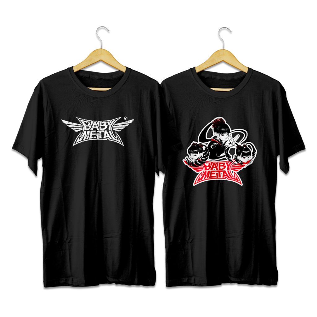 Kaos Babymetal Tshirt Babymetal Logo Idol Merch