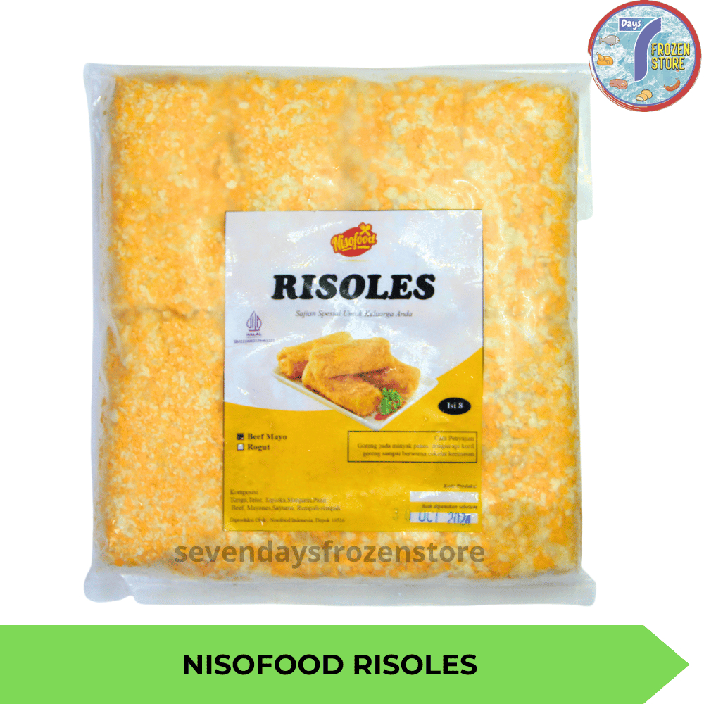 

Nisofood Risoles Risol Beef Mayo Beku Frozen