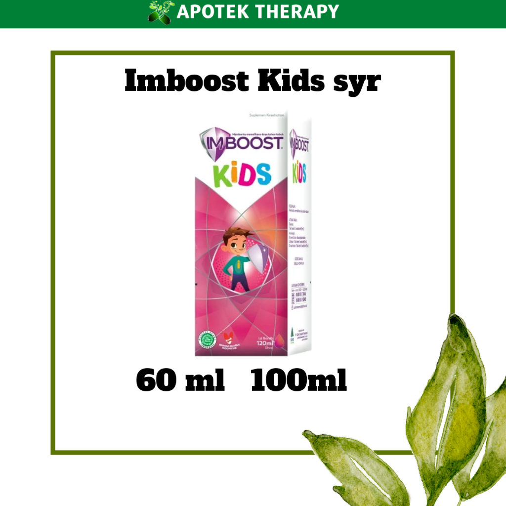 Imboost Kids Sirup/ vitamin daya tahan tubuh anak