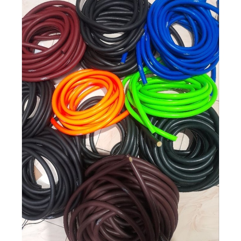 KODE G74B Karet speargun panah ikan 14mm ID 1mm primeline harga per 1 CM 15 CM