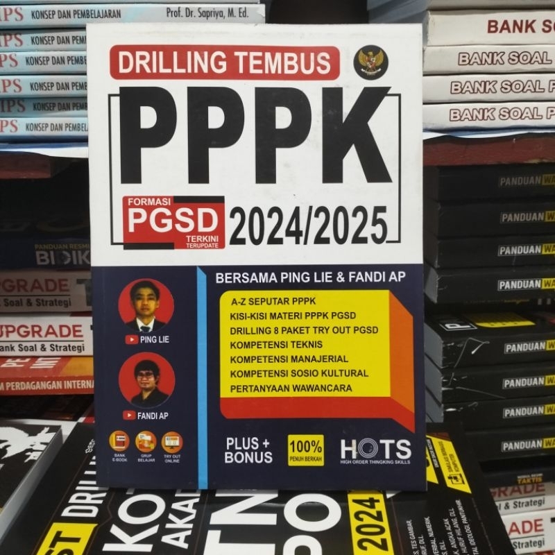 Buku  PPPK PG SD 2025: Drilling Tembus PPPK Formasi PGSD 2024/2025