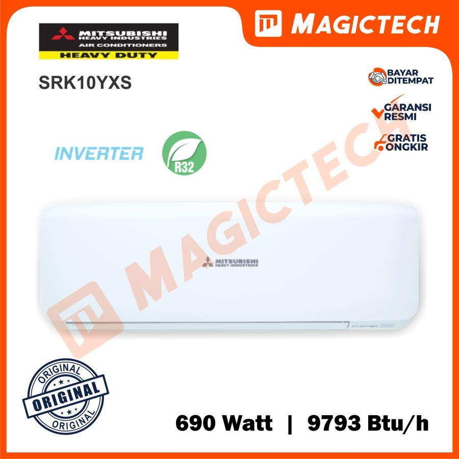 AC MITSUBISHI INVERTER 1 PK SRK/SRC-10YXS / SRK10YXS