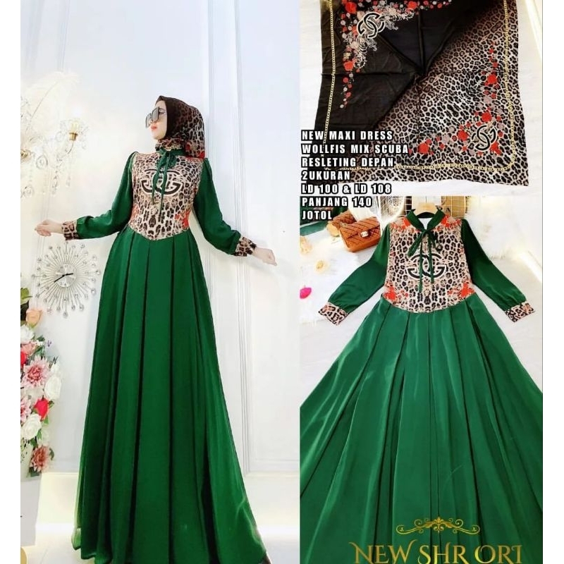 Gamis New Maxi Dress SHR Jotol