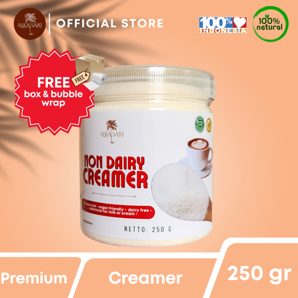 

Premium Creamer Powder / Bubuk Creamer Premium Non Dairy Alka Sari 250 gr