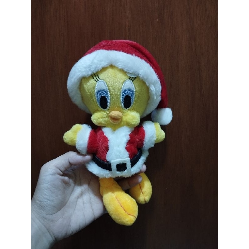 Boneka Karakter Tweety Looney Tunes / Tweety Looney Tunes Kostum Santa