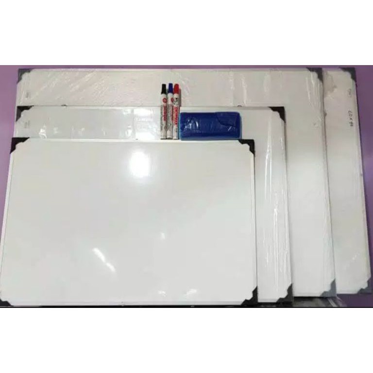 

KODE C7H7 Papan Tulis 9x12 cm Blackboard Whiteboard 2 sisi