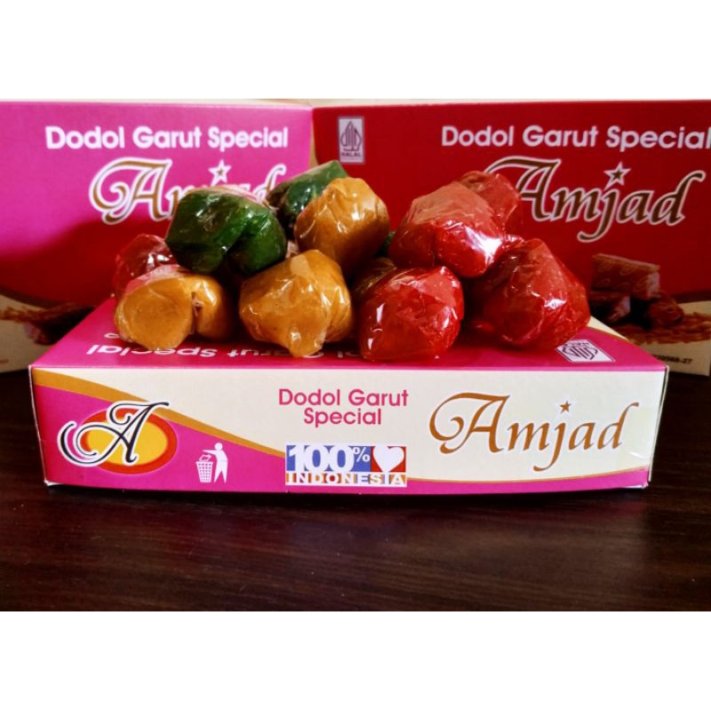 

Dodol Buah Dodol garut rasa buah 500gr (makanan khas garut)