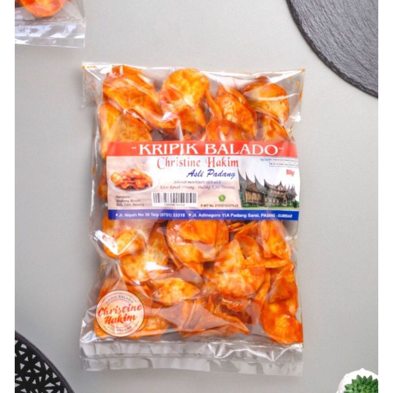 

Ay00! Keripik Balado Christine Hakim Oleh2 Khas Padang 250 gr