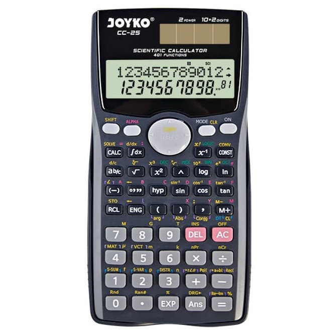 

KODE L13N Calculator Kalkulator Joyko CC25 Scientific 41 Functions MURAH