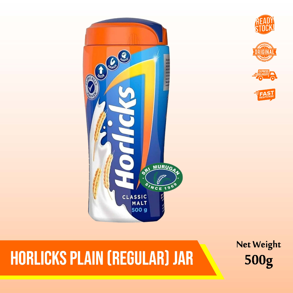 

Horlicks Plain (regular) Jar 500 GM
