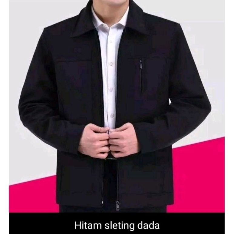 Serbuu PROMO JAKET JAS SEMI JAZFORMALJAKET KANTORANJAKET SANTRI PRIA WANITA6