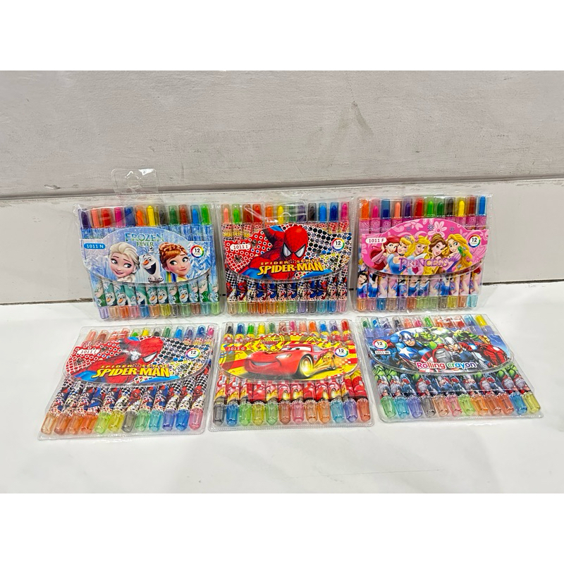 

Crayon Stick/Pensil Warna Character Motif