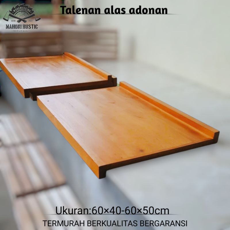 talenan kue talenan alas adonan kue talenan kayu pastry board