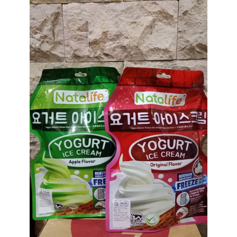 

Natalife YOGURT ICE CREAM 300 ML (HALAL)