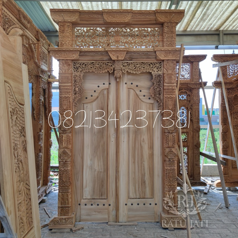 Pintu Gapura Minimalis | Gebyok Gapura | Gapura Minimalis | Gebyok Minimalis | Gapura 1,8 Meter
