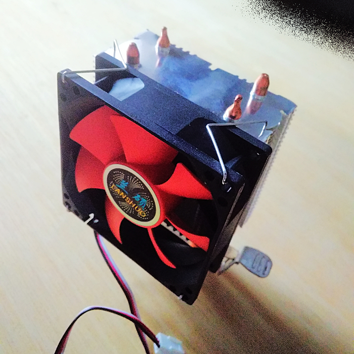 Hsf Heatsink Fan Tower AMD 2 Pipa Tembaga