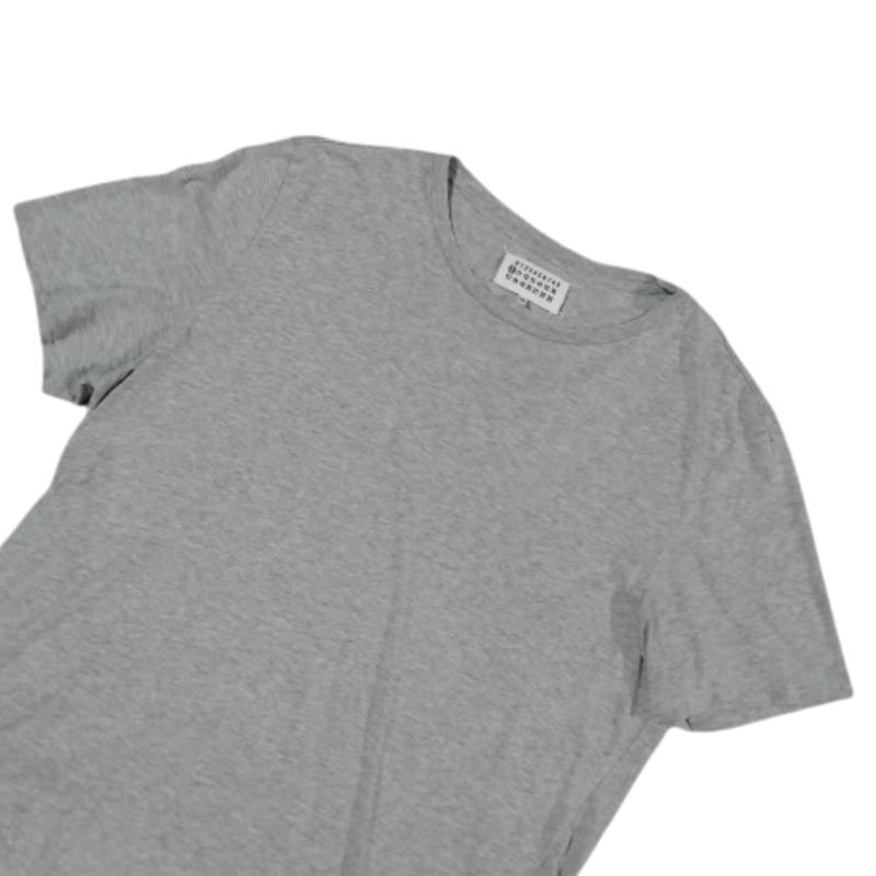Tshirt / Kaos Basic Maison Martin Margiela Paris Man Women Preloved Authentic Second Grey