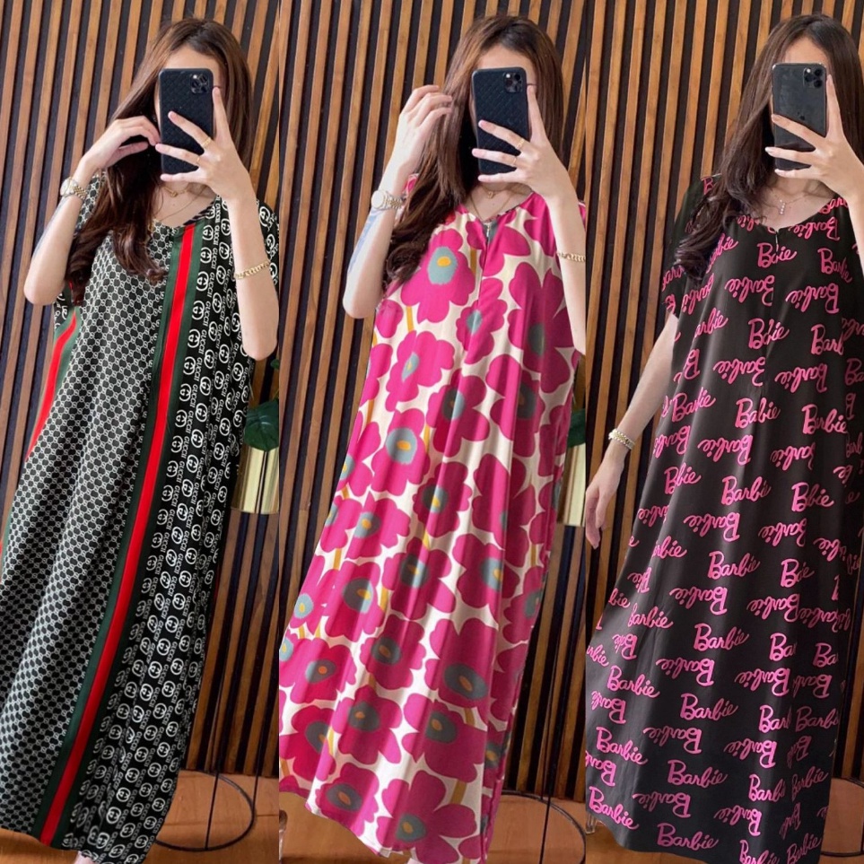 Harga Grosir Daster Panjang Busui Semata Kaki Kekinian