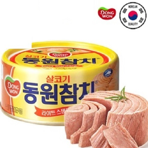 

Dongwon Camci Light Standard(Chung Light Style Tuna In Oil)Tuna Dalam Minyak 150gr