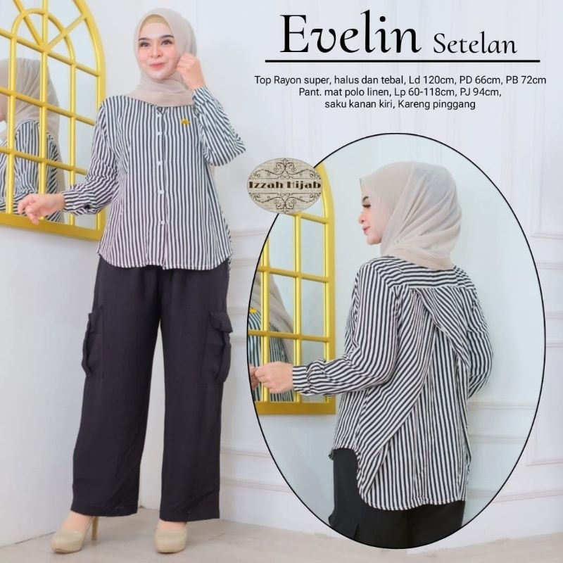 EVELIN SETELAN BY IZZAH HIJAB