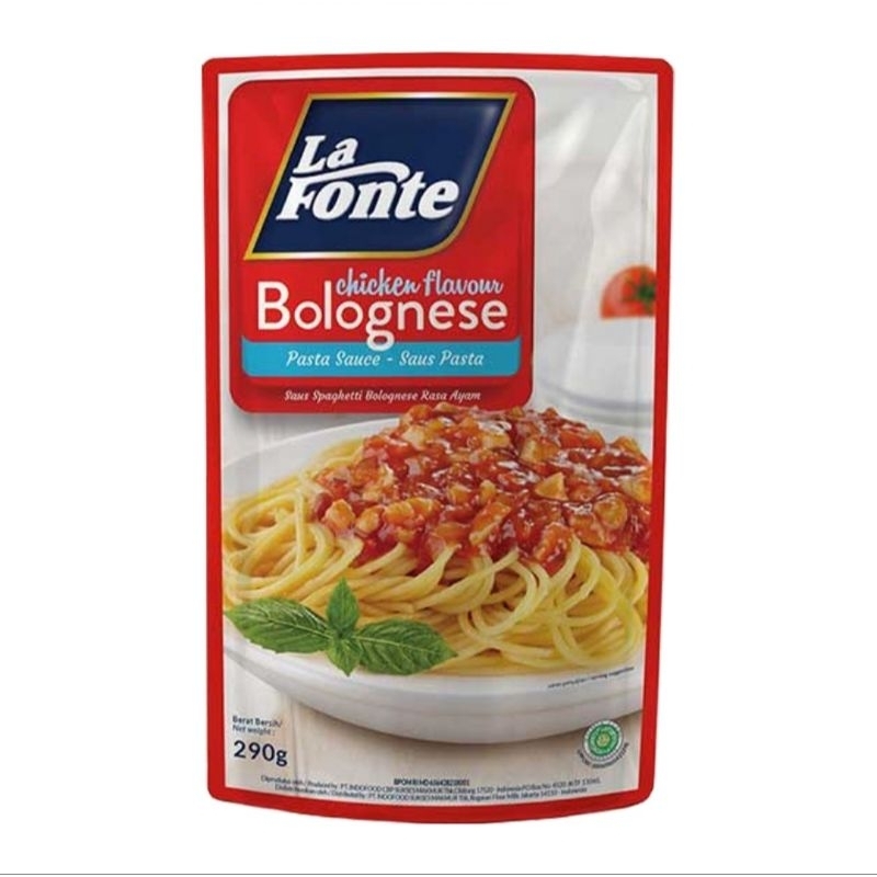 

La Fonte Chicken Bolognese Saus Pasta 290 g
