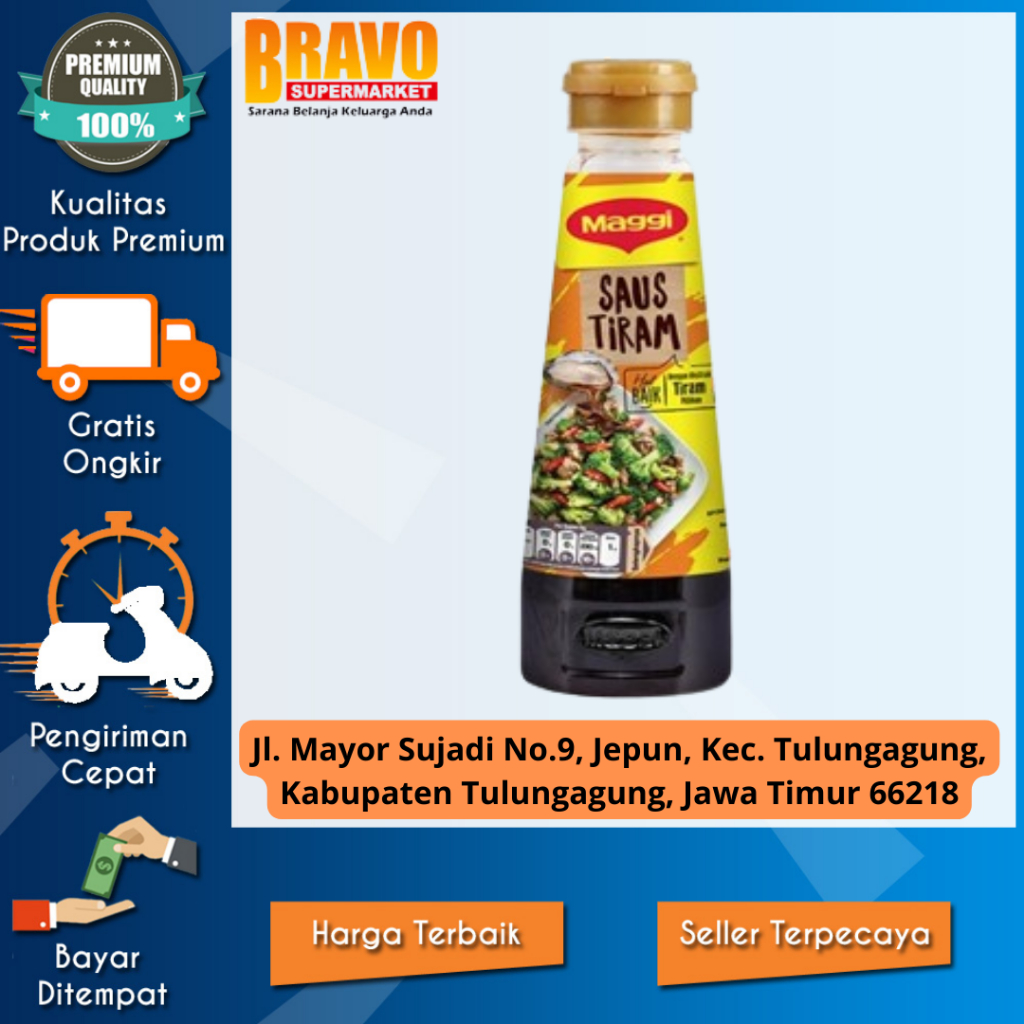 

Bravo Supermarket Tulungagung - Maggi Saus tiram botol 150 g
