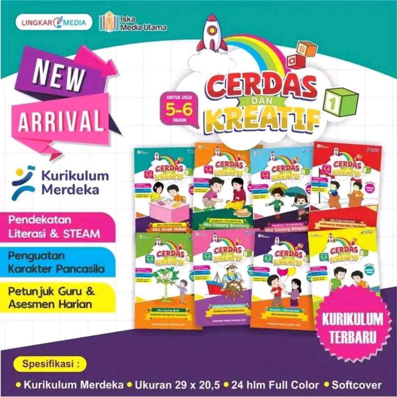 buku tematik TK kurikulum merdeka