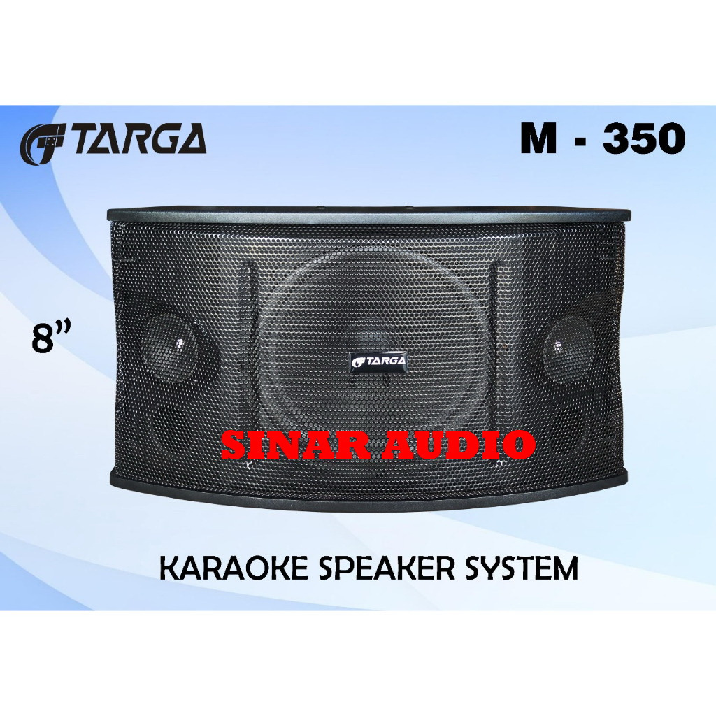 SPEAKER PASIF TARGA M350 8 INCH ORIGINAL SPEAKER PASSIVE TARGA TRM 350 HARGA 1 PCS