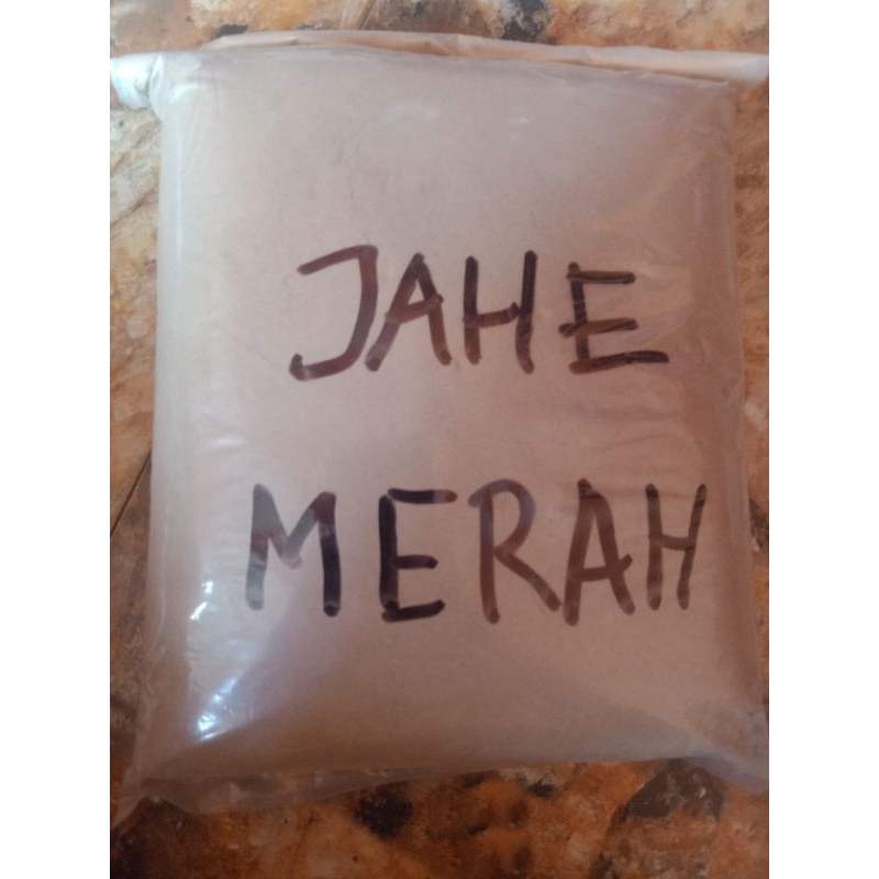 

Bubuk Jahe Merah 500 gram Asli dan Murni