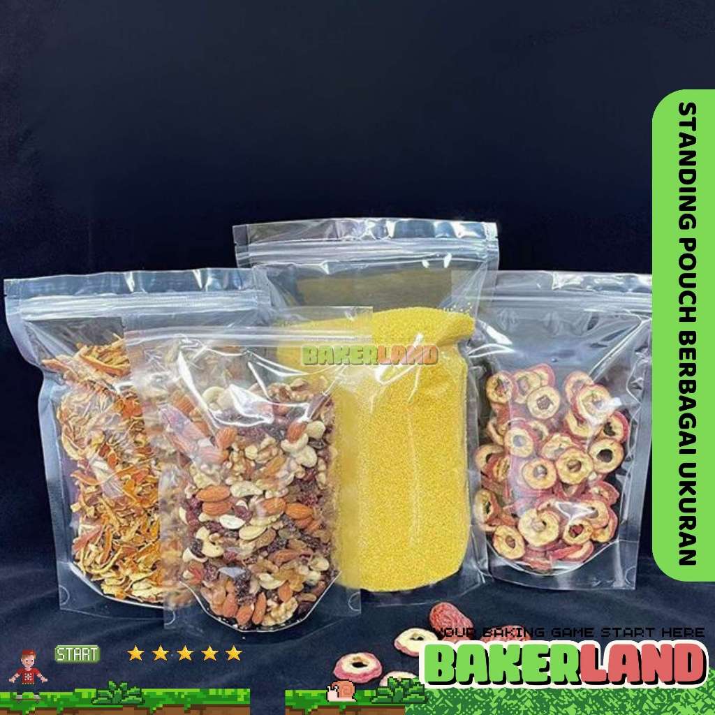 Standing Pouch / Standing Pouch Double Seal / Plastik Standing Pouch / Pouch Standing / Standing Pou