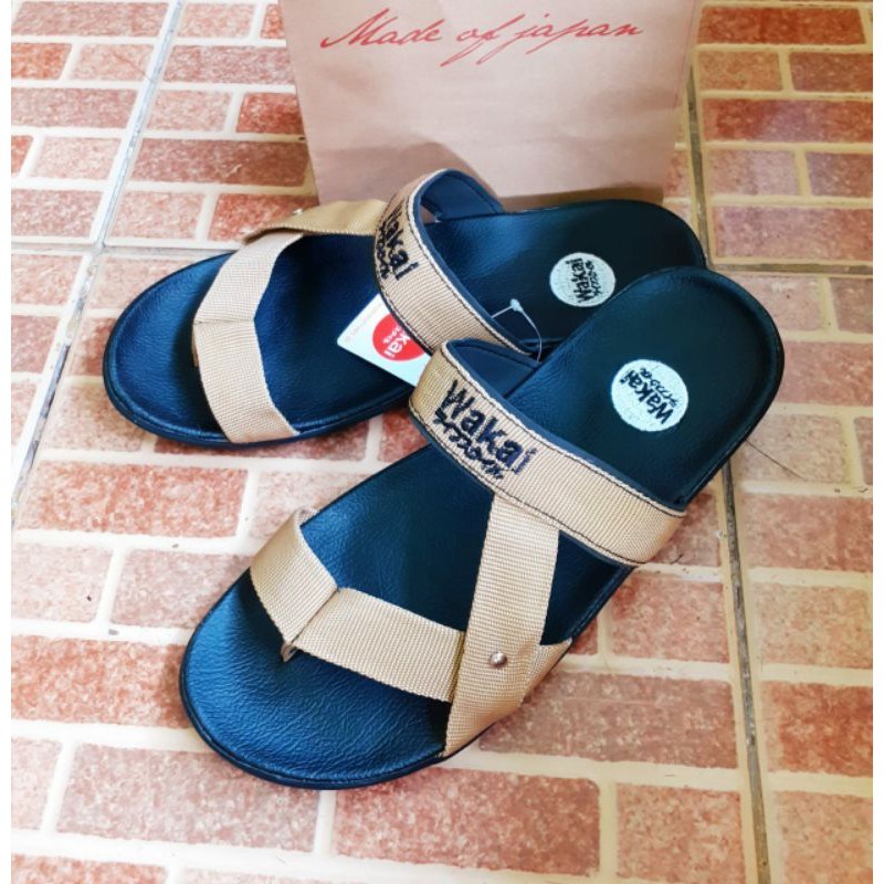 Sandal Sendal Jepit Hitam Tali Moca Bisa COD