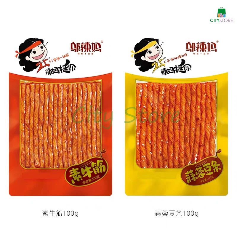 

Wulama Spicy Gluten Tofu 邬辣妈 酒鬼豆筋辣条 70-100g