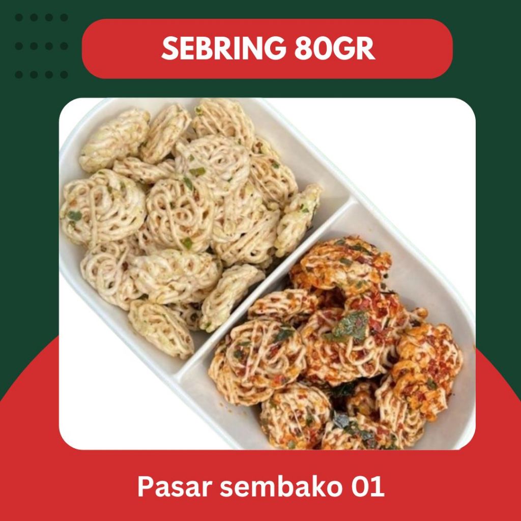 

KRUPUK SEBLAK RAFAEL | SEBRING | 80 Gr | KERUPUK MAWAR PEDAS DAUN JERUK