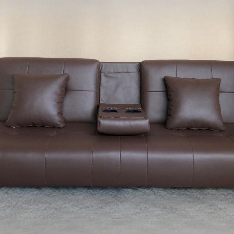 Sofa bed Renata/ Sofa bed minimalis/kaki kayu/promo