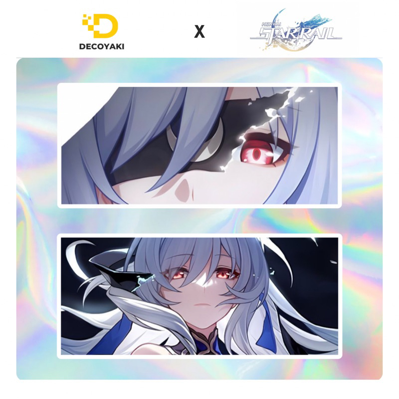 

Sticker Slap Hologram Jingliu Honkai Star Rail, Stiker Hologram Jingliu Honkai Star Rail