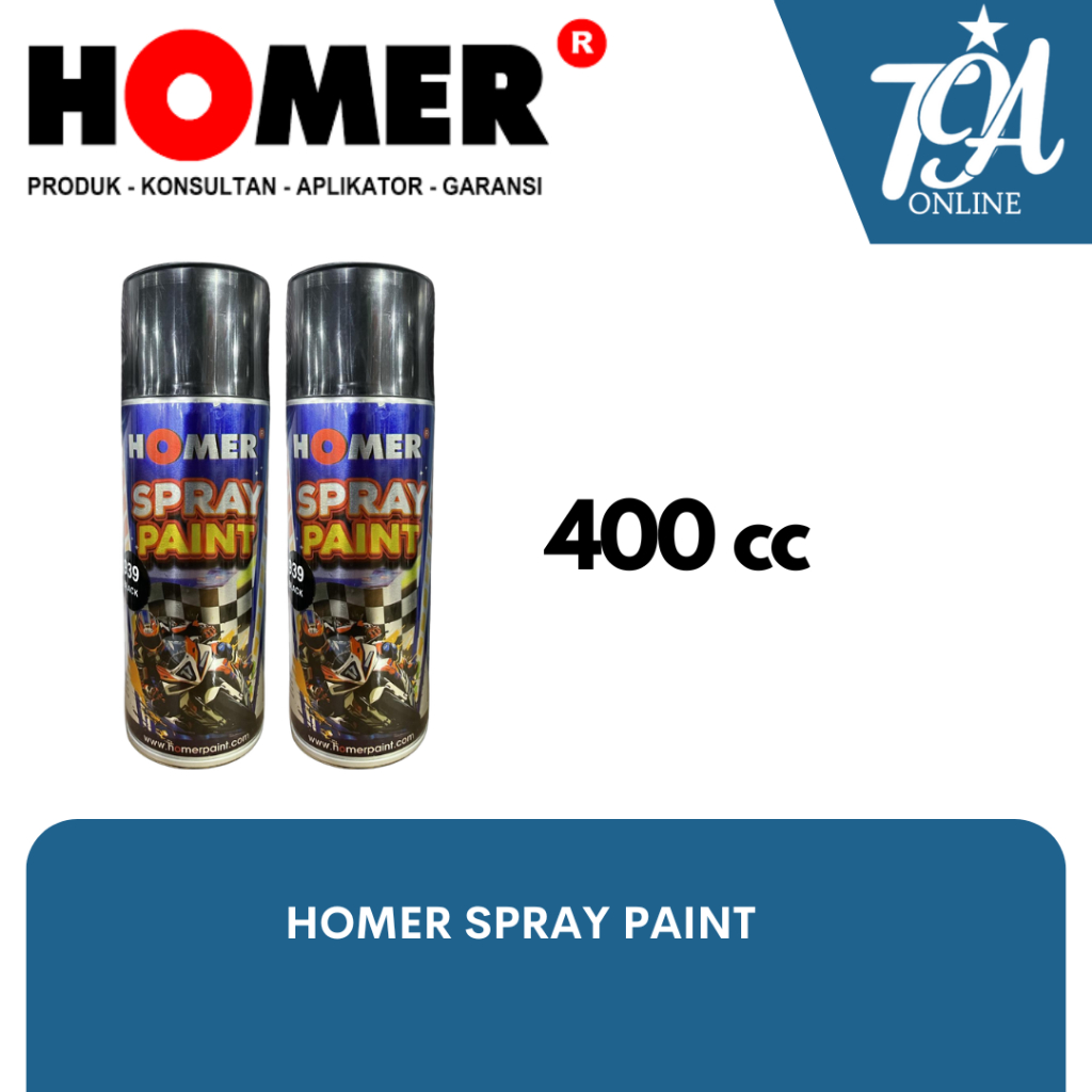 HOMER PAINT Aerosol Paint Cat Semprot 400 cc