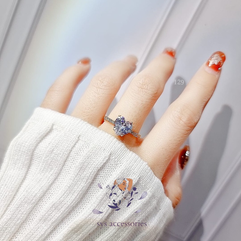 cincin titanium anti karat korean look like mas 18k