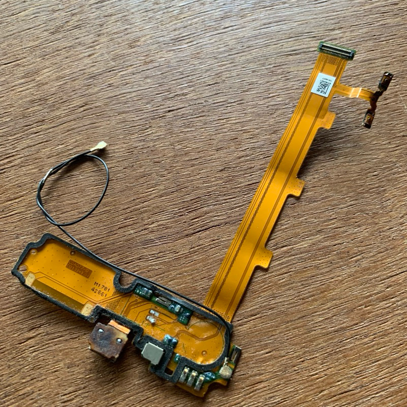 Fleksibel konektor charger papan cas Oppo a37 original copotan