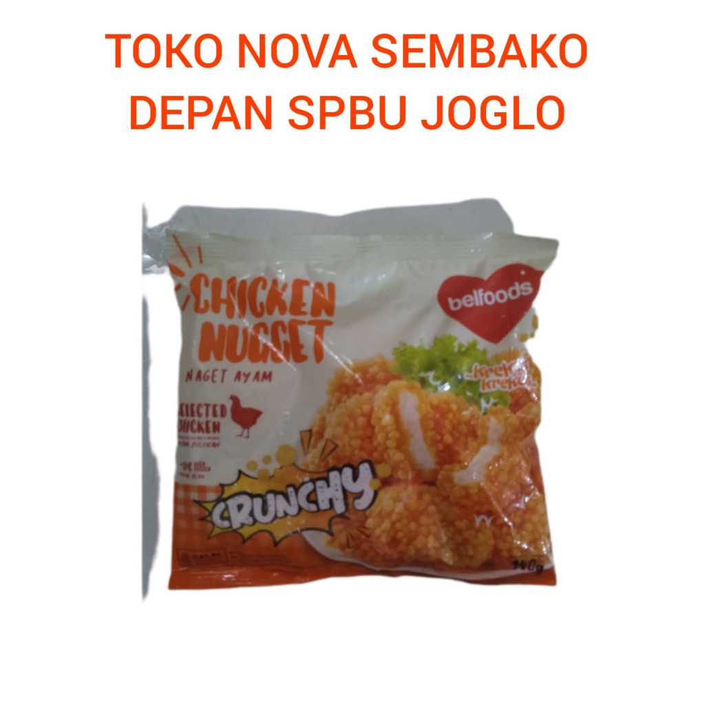 

BELFOODS CHICKEN NUGGET CRUNCHY 110gr || TERMURAH || TERJANGKAU || TERLARIS ||