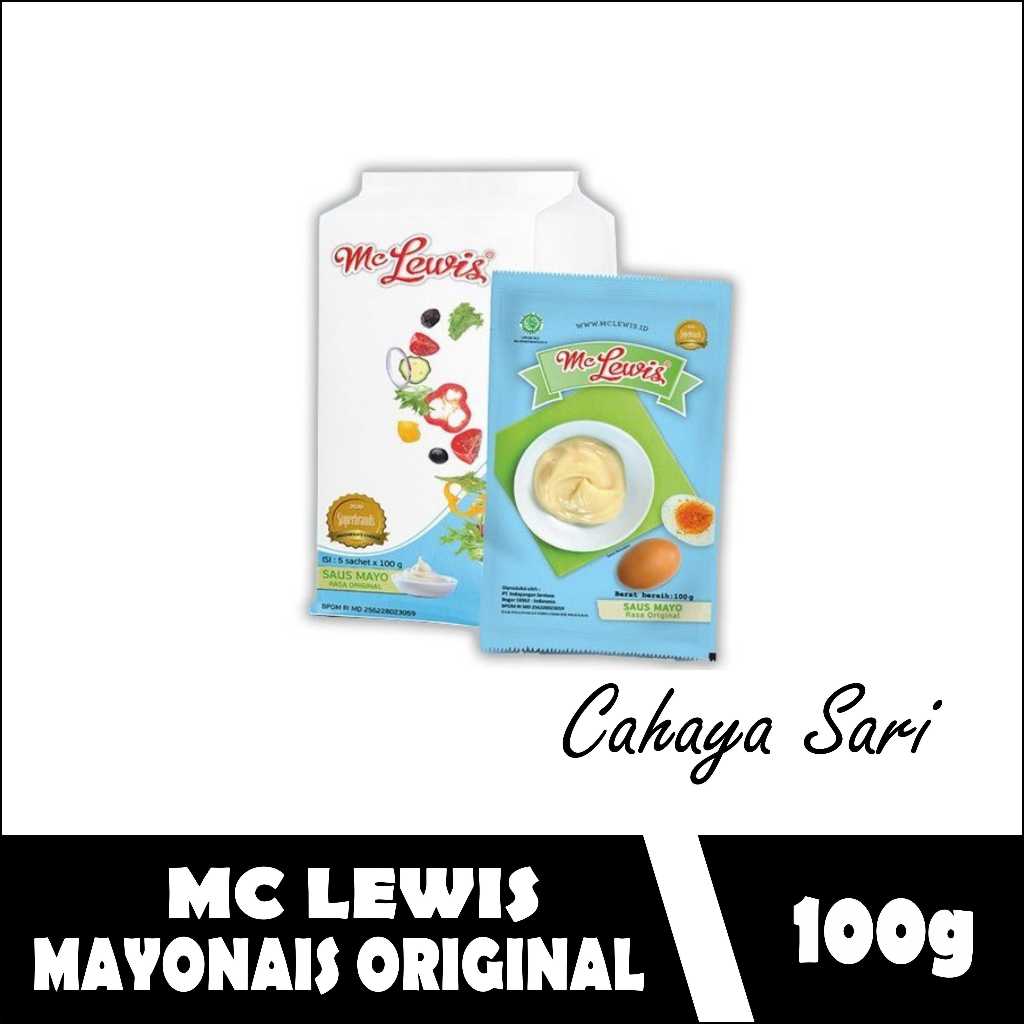 SAUS MAYO MAYONAISE MC LEWIS 100 GRAM