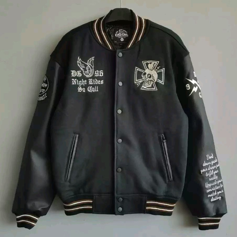 varsity jacket / jaket baseball / jaket varsity pria wanita / jaket varsity full bordir / jaket vars