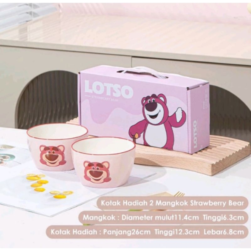 mangkok lotso 2 set, kado gemass