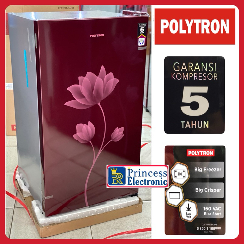 kulkas Polytron 1 pintu PRB 159 PRB 157