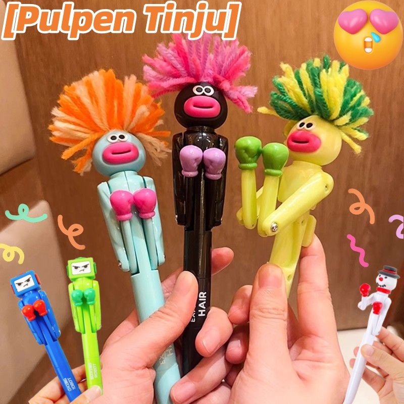 

Pulpen Hitam/Pena Tinju Goreng/Pena Biru Kecil/Pena Bolpoin Siswa Sekolah Dasar/Pena Minyak Lucu/Pena Menarik