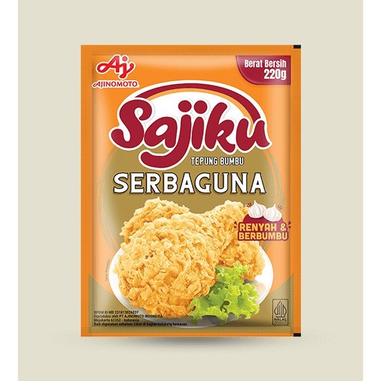 

Sajiku Tepung Bumbu Serbaguna 220gr